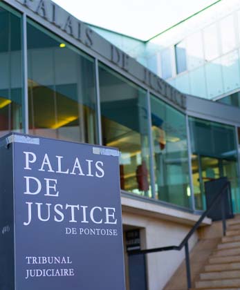 Palais de Justice de Pontoise pour la thématique Accéder à ses droits