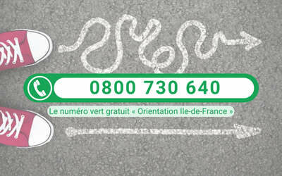 Le numéro vert pour s’orienter en Ile-de-France