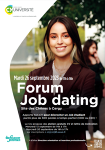Affiche du forum job emploi de CY
