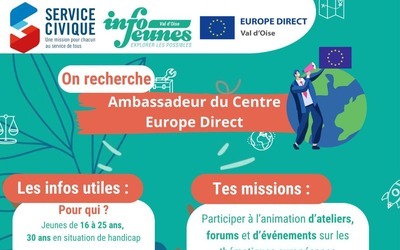 Volontariat en Service Civique au Centre Europe Direct !
