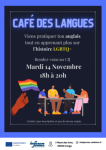 Le Café des Langues est de retour au CIJ !